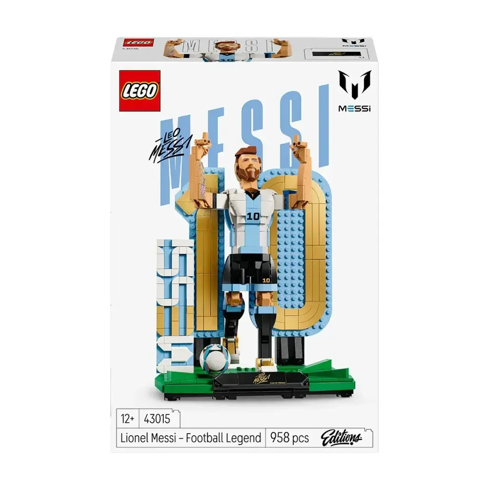LEGO® Editions Lionel Messi – Soccer Legend Set 43015 ...