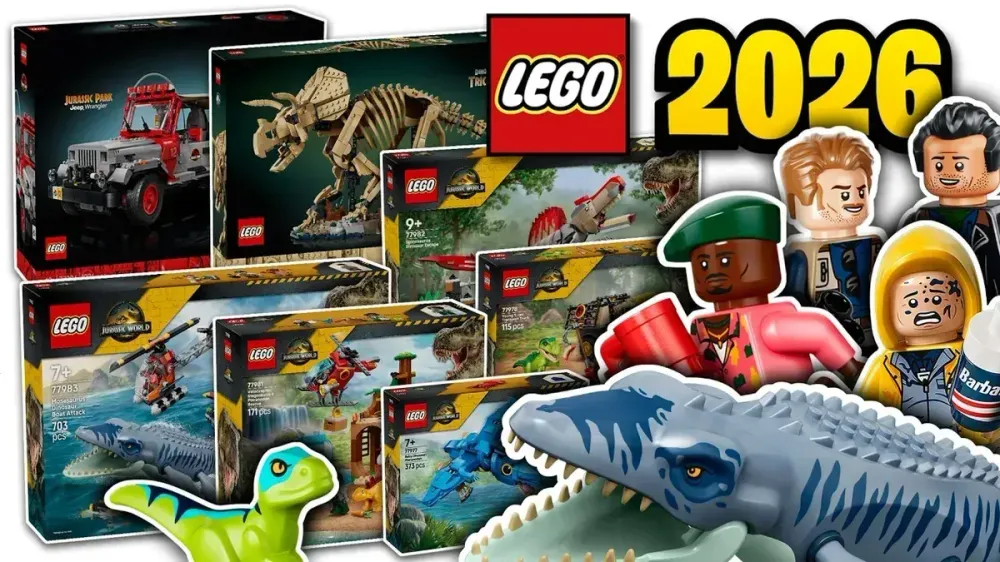 LEGO Jurassic World 2026 Sets OFFICIALLY Revealed