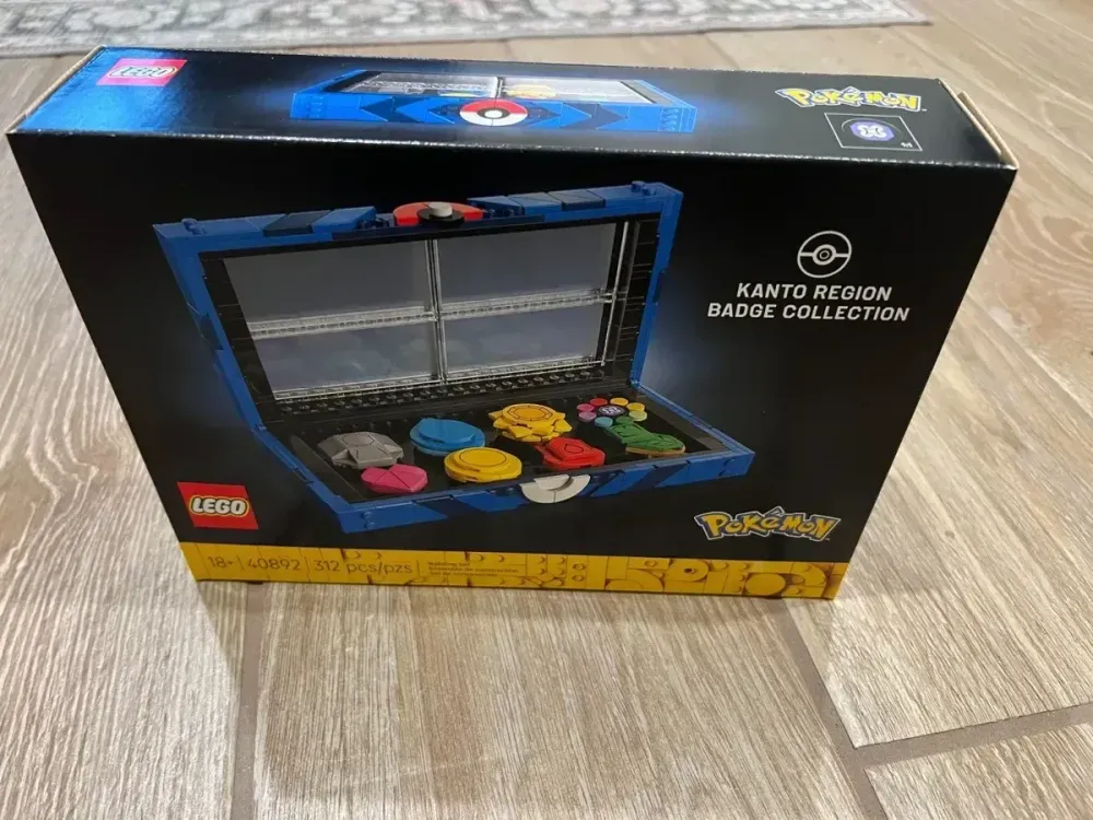 Lego Pokemon Kanto Region Badge Collection 40892 (New) | eBay