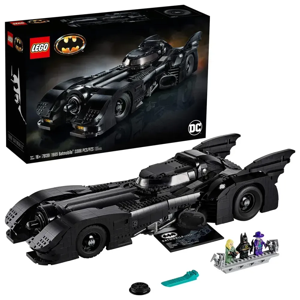 LEGO DC Super Heroes 1989 - Batmobile, giocattolo da costruire : Amazon.it:  Giochi e giocattoli