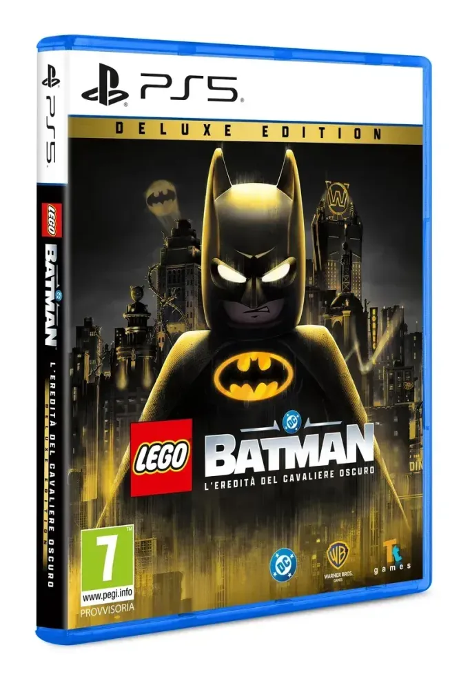 LEGO Batman: L'eredità del Cavaliere Oscuro, Deluxe Edition, PlayStation 5  : Amazon.it: Videogiochi